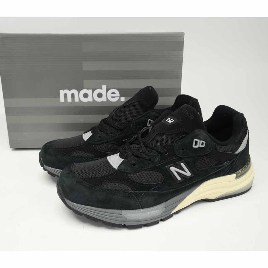 New Balance 992 Black Sneakers      M992BL  - everydesigner