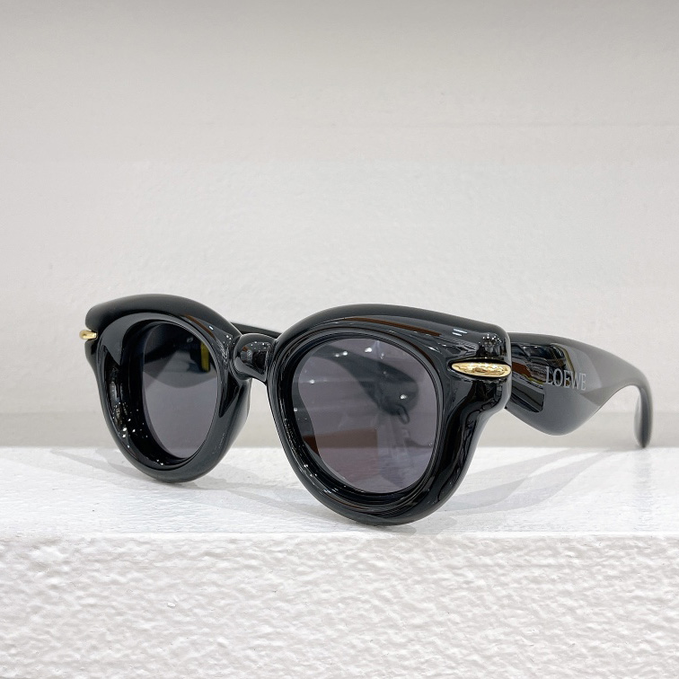 Loewe Inflated Round Sunglasses In Nylon - everydesigner