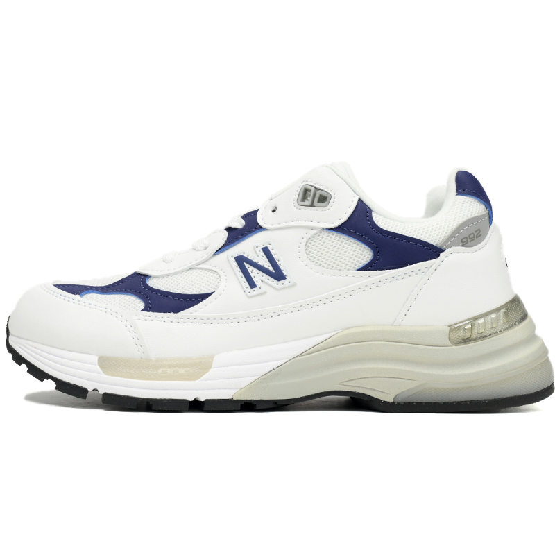 New Balance 992 White Blue Sneakers      M992EC  - everydesigner