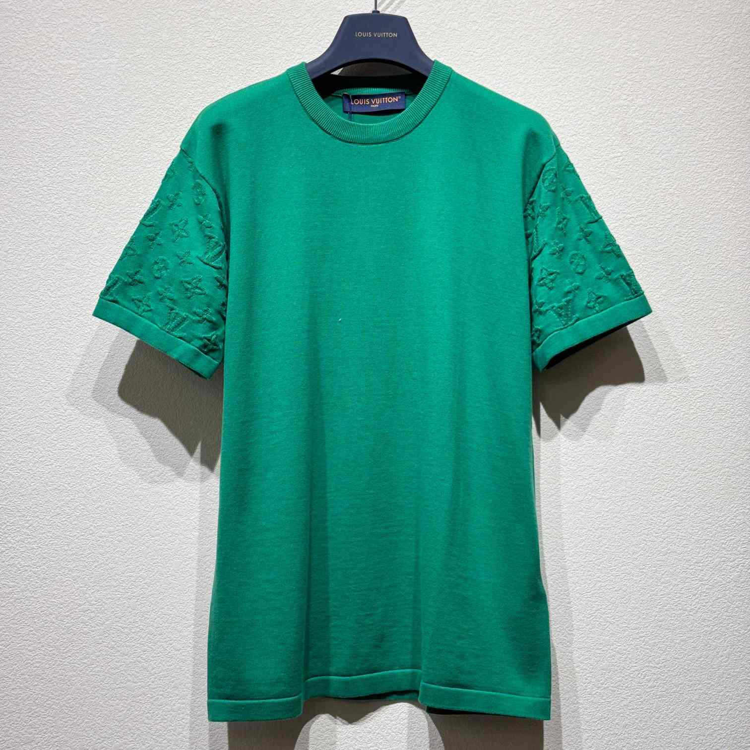 Louis Vuitton Short-Sleeved Signature Crewneck     1AFIU1 - everydesigner