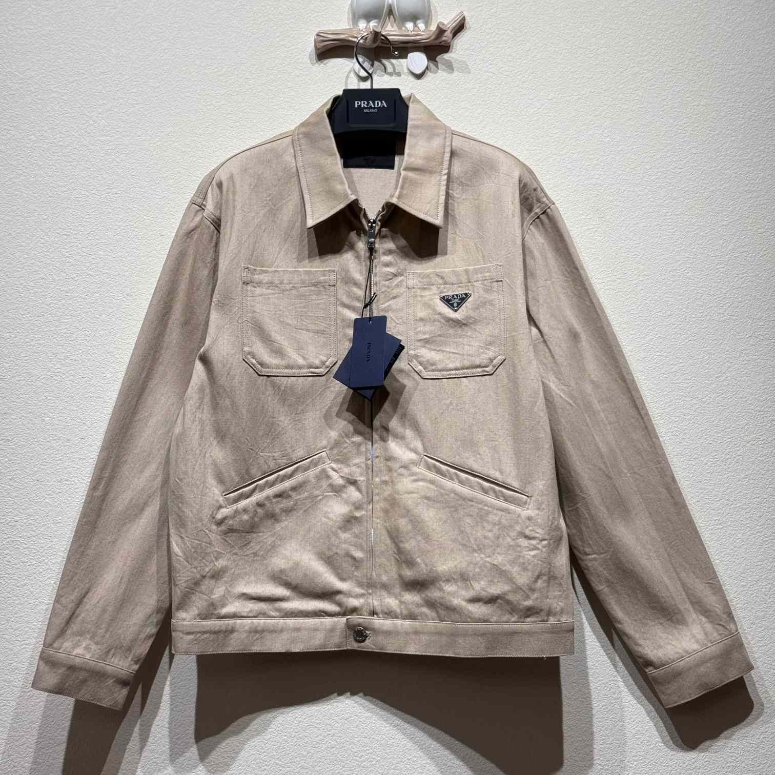 Prada Denim Blouson Jacket - everydesigner