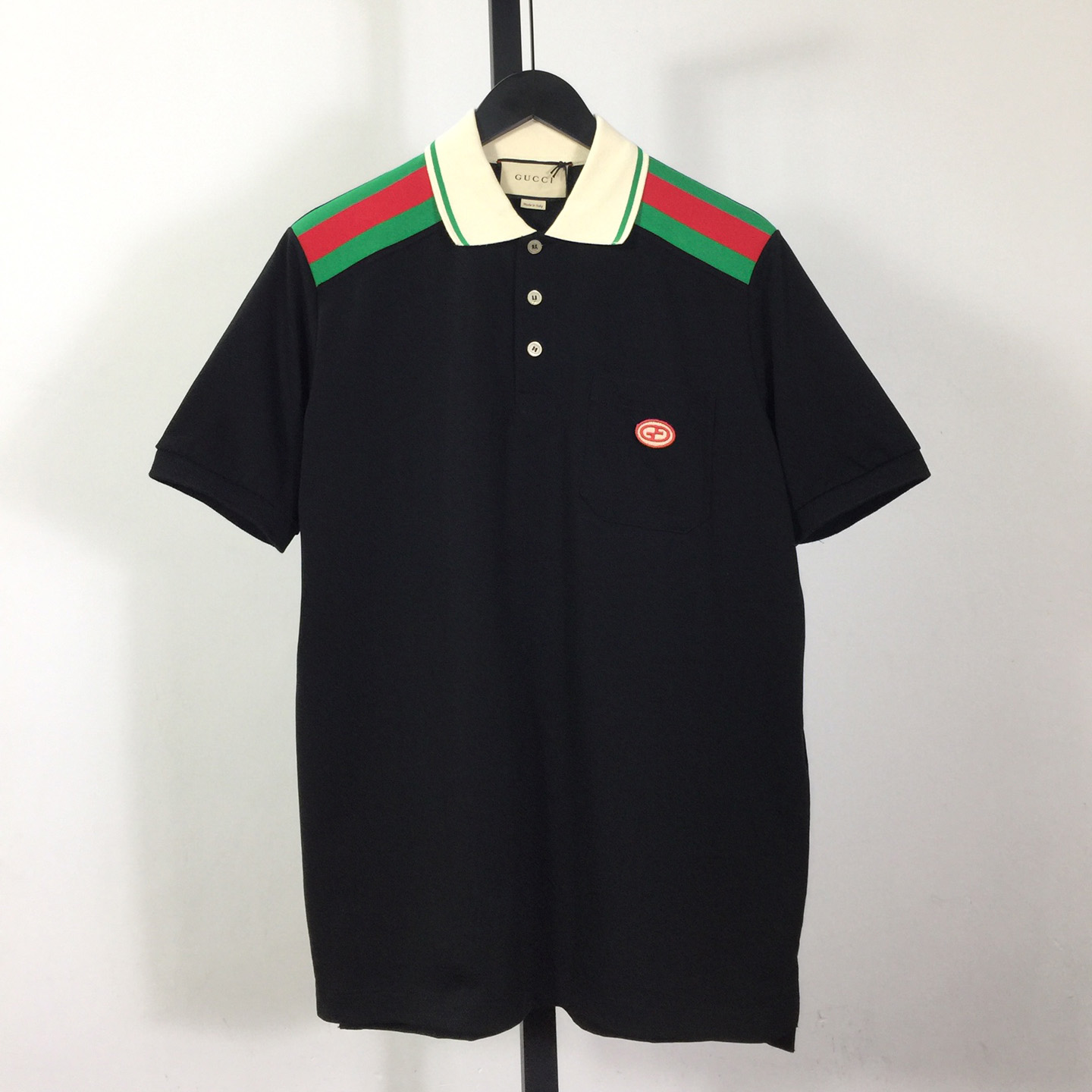 Gucci Cotton Polo With Interlocking G - everydesigner