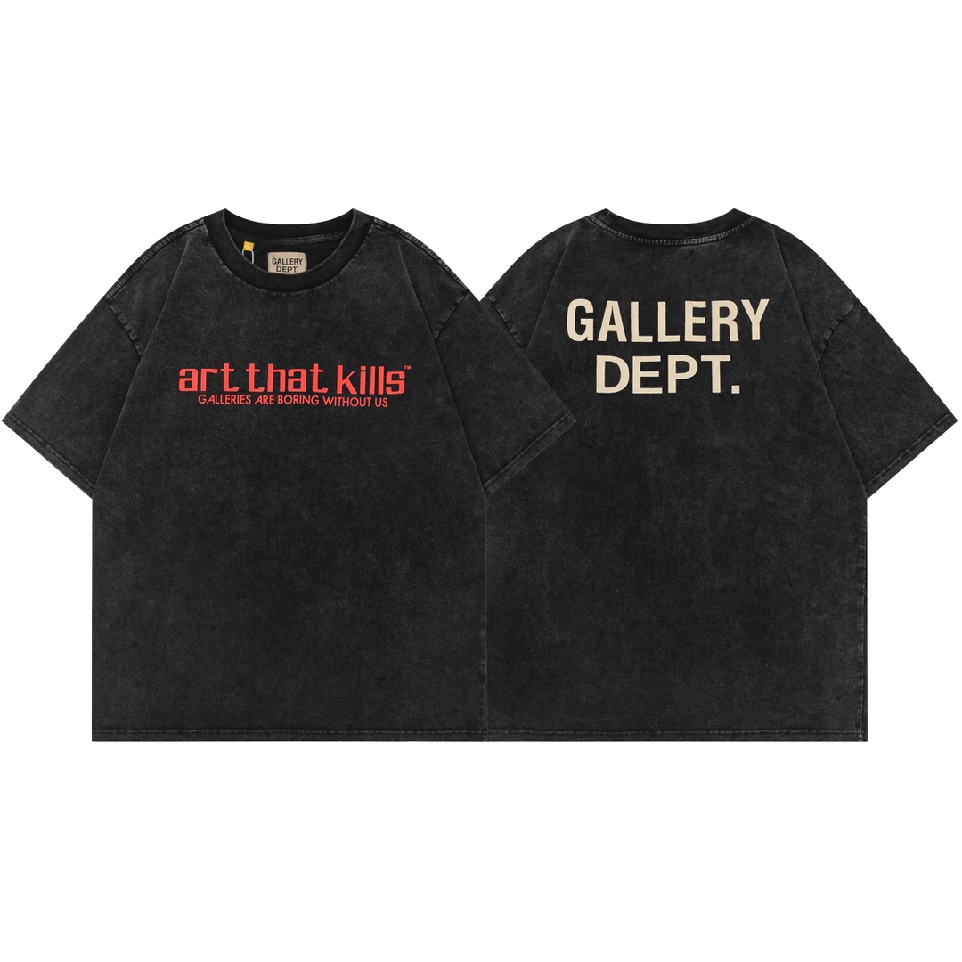 Gallery Dept. 'Art That Kills ' Cotton-Jersey T-Shirt - everydesigner