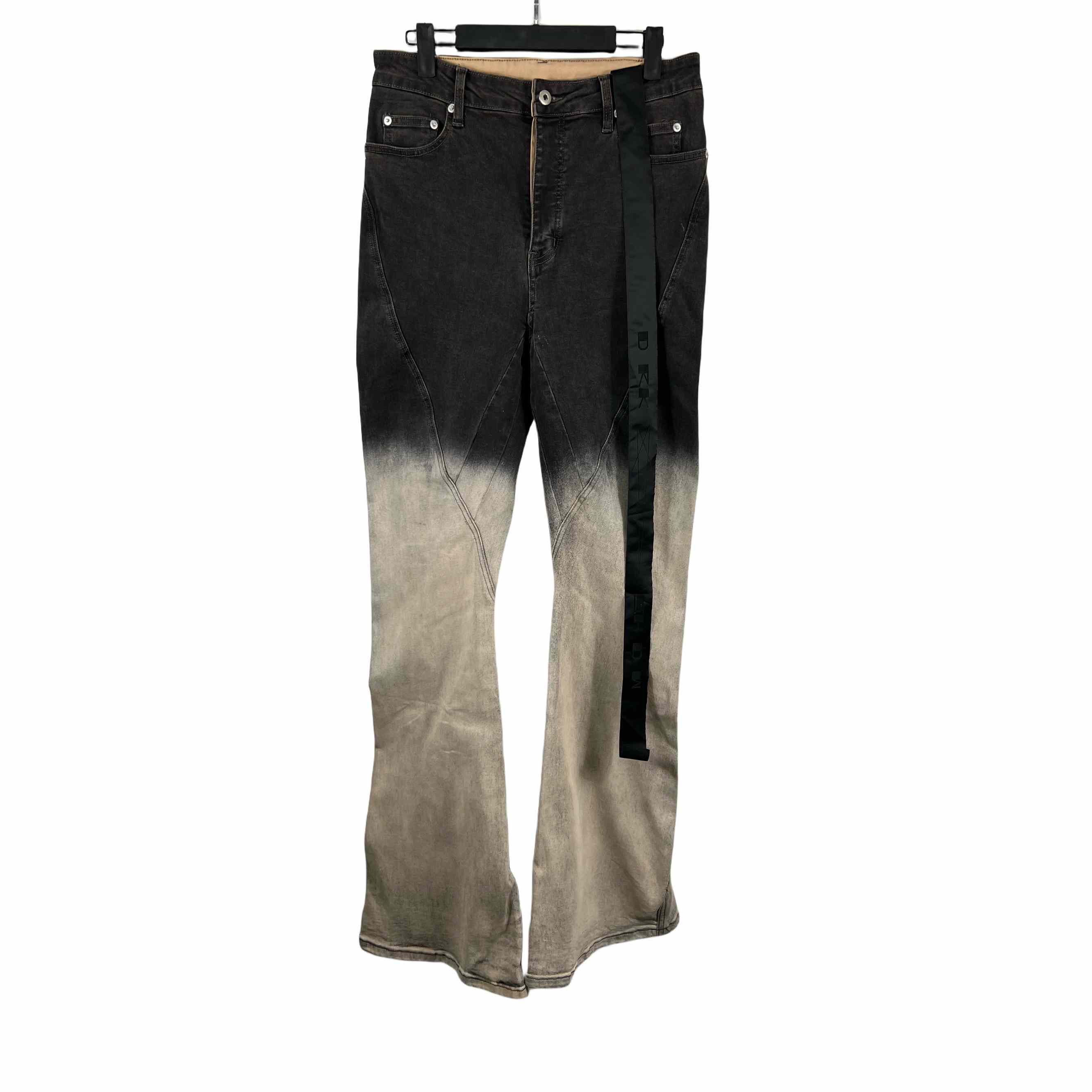 Rick Owens Drkshdw Bolan Bootcut Gradient Jeans - everydesigner