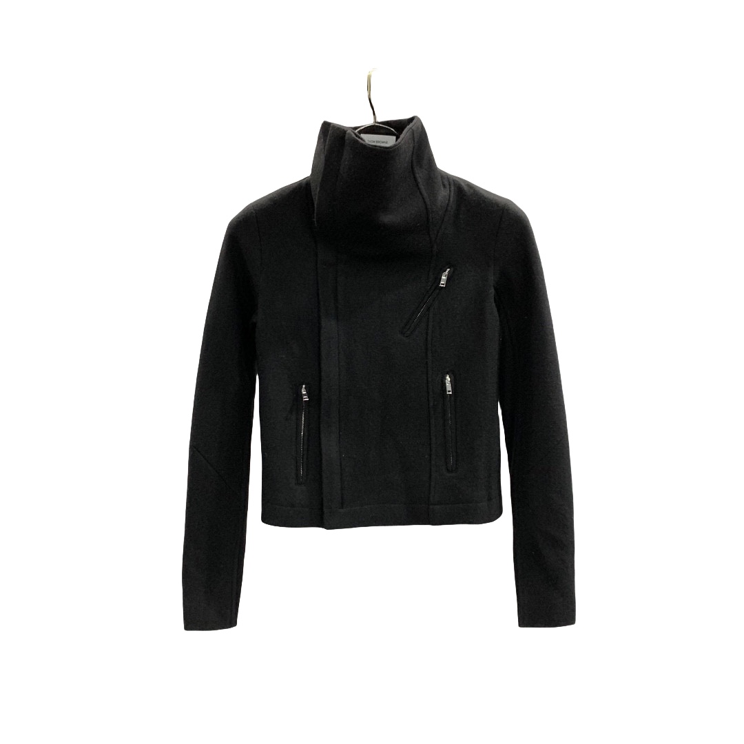 Rick Owens Zipped Virgin Wool Jacket - everydesigner