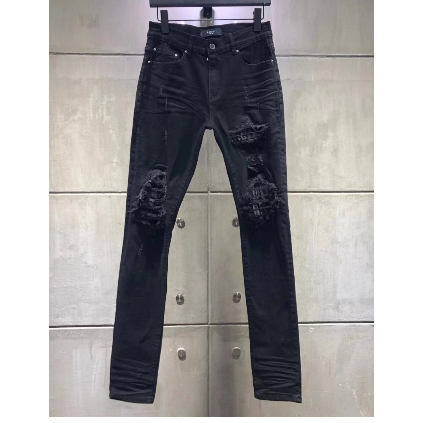 Amiri MX1 Ripped Skinny Jeans  yf1192  (50% Off Sale) - everydesigner