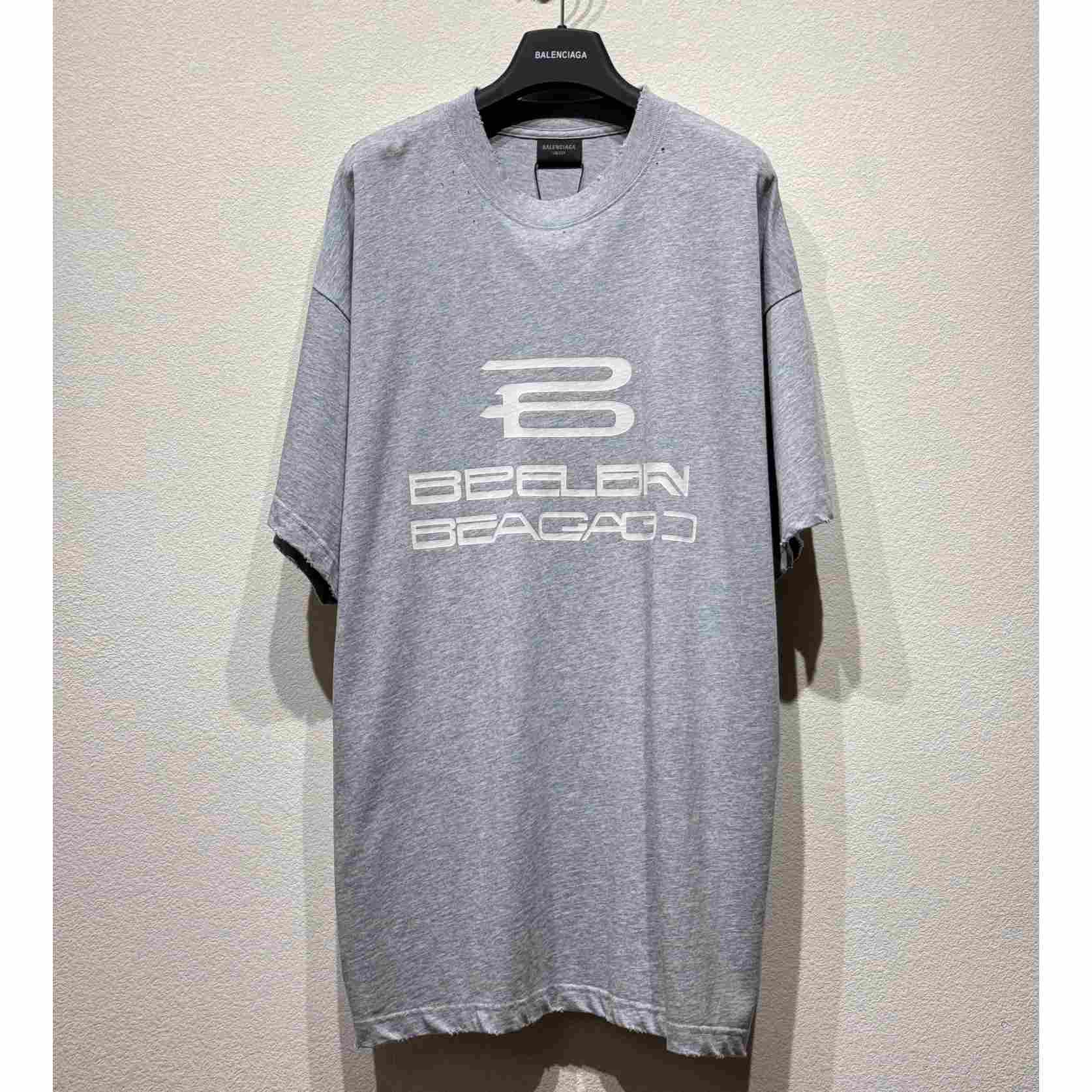 Balenciaga AI Generated T-Shirt Medium Fit In Grey - everydesigner