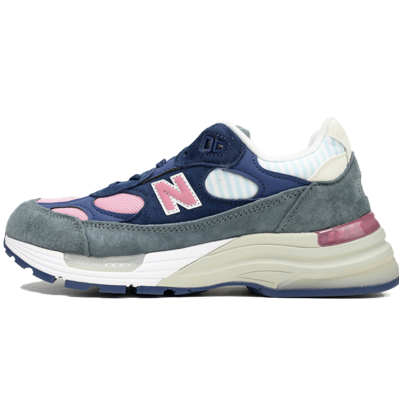 New Balance 992 Blue Green Pink Sneakers      M992NT  - everydesigner