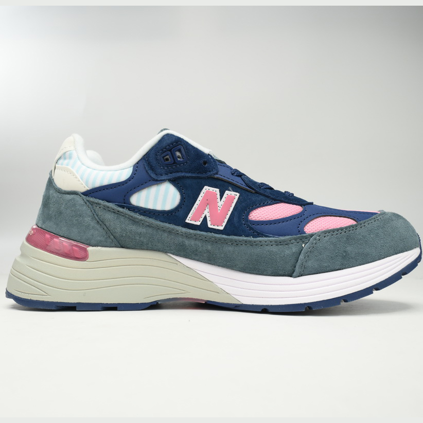 New Balance 992 Blue Green Pink Sneakers      M992NT  - everydesigner