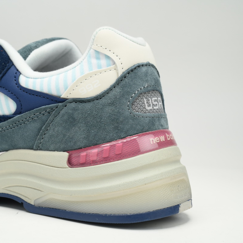 New Balance 992 Blue Green Pink Sneakers      M992NT  - everydesigner