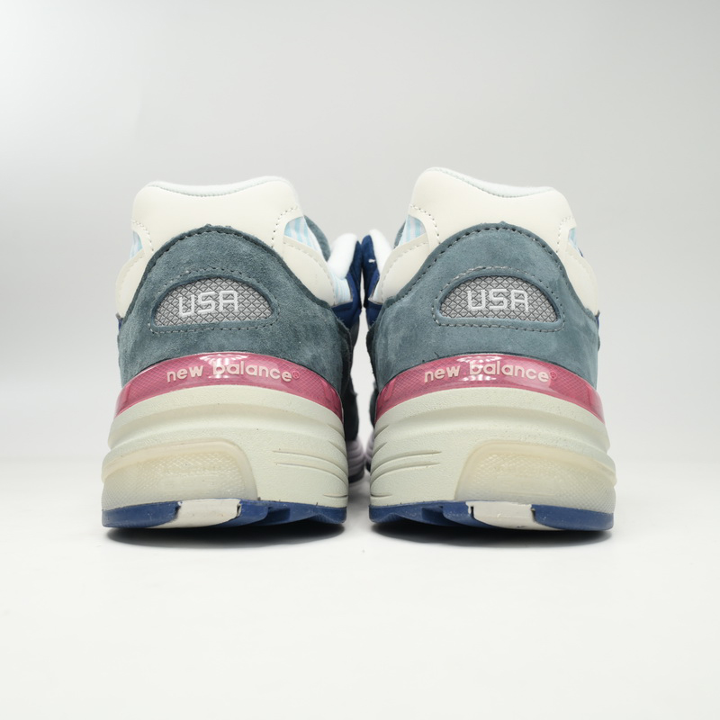 New Balance 992 Blue Green Pink Sneakers      M992NT  - everydesigner