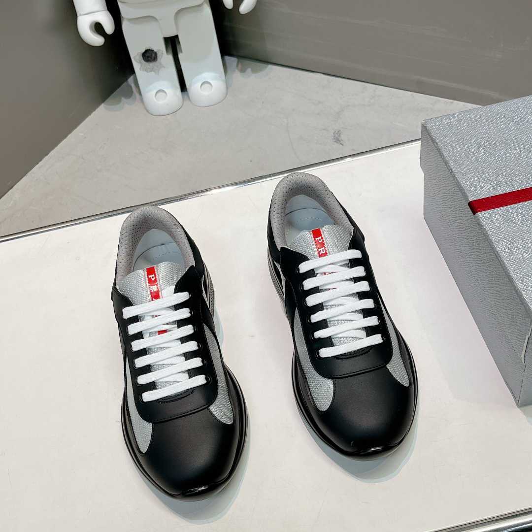 Prada America's Cup Soft Rubber And Bike Fabric Sneakers - everydesigner