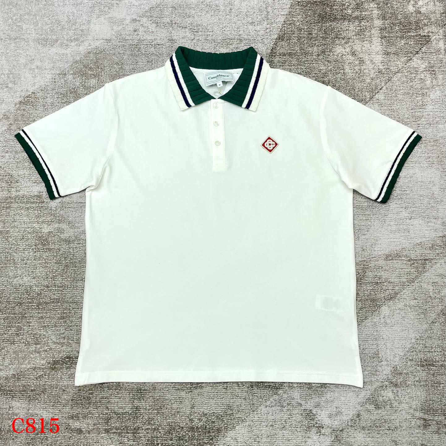 Casablanca Cotton Polo-Shirt    C815 - everydesigner