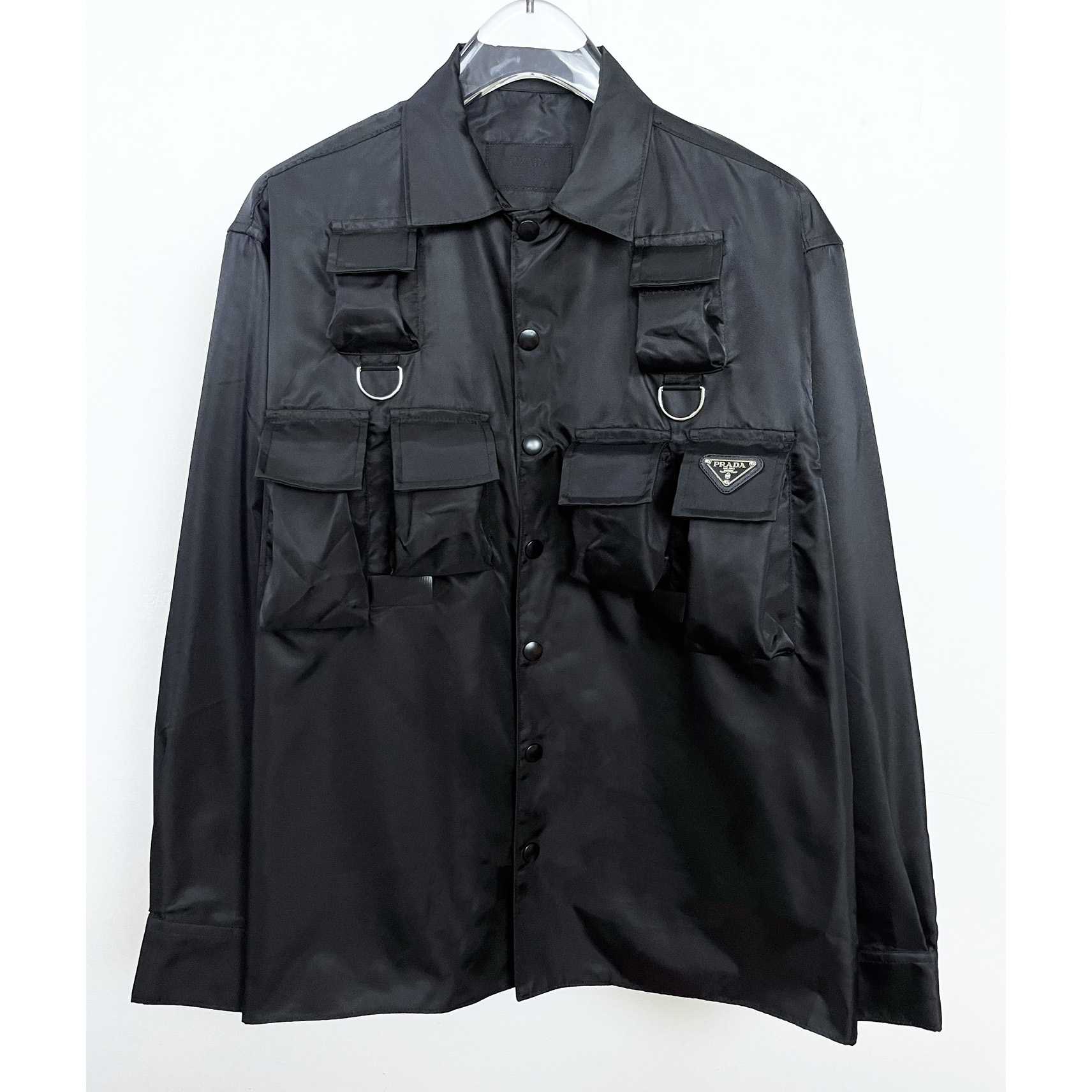 Prada Long-sleeved Re-Nylon shirt - everydesigner