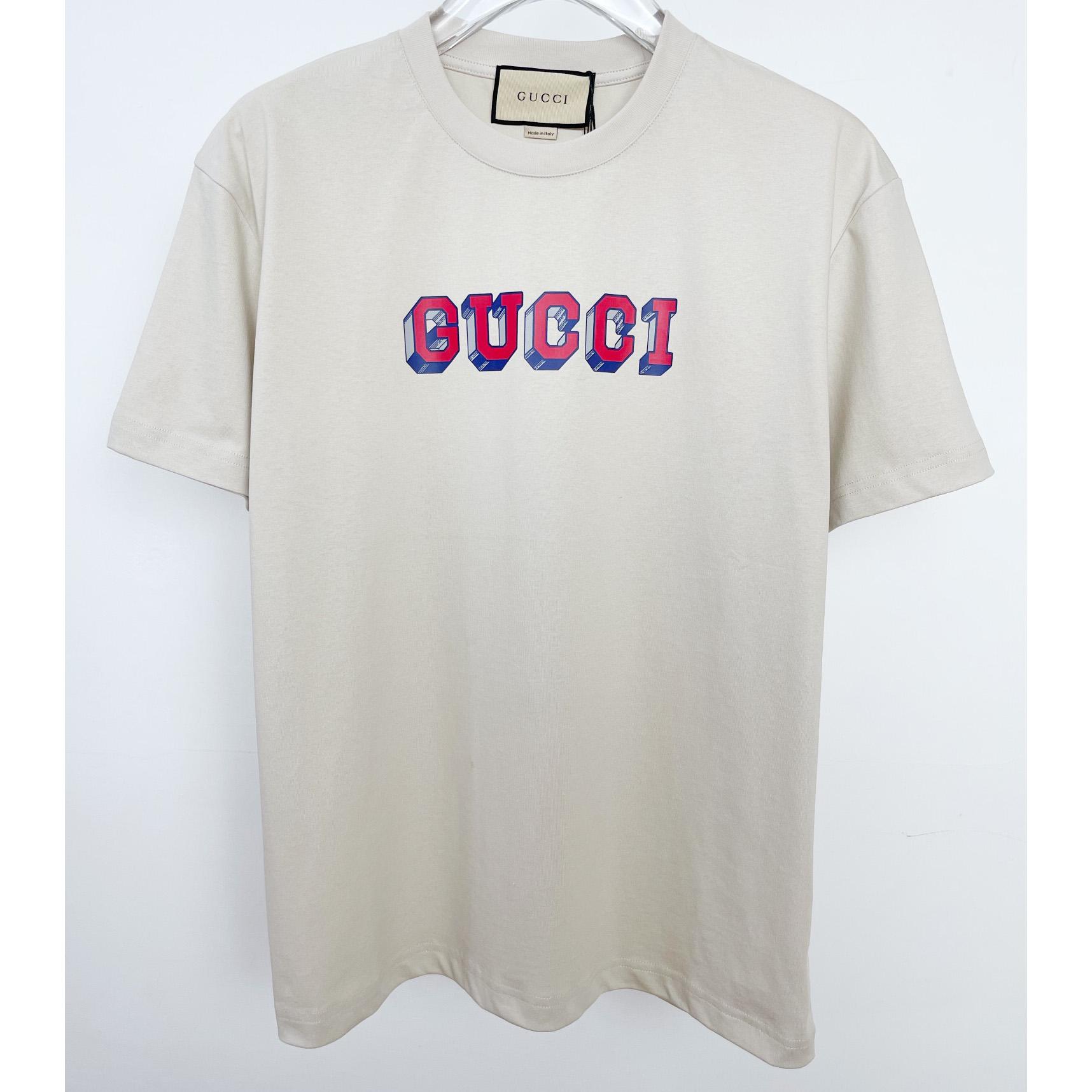 Gucci Logo-print Cotton T-shirt - everydesigner