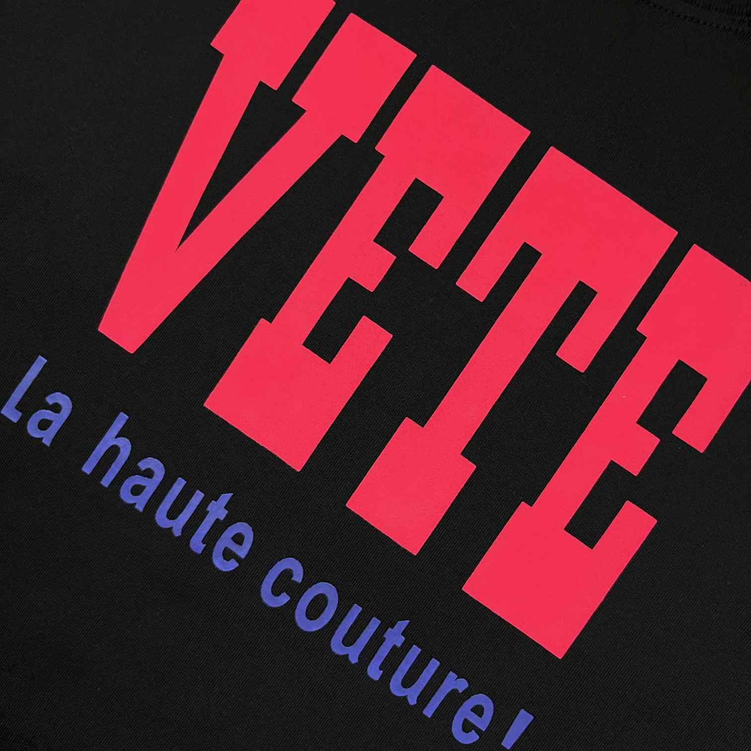 Vetements Black 'La Haute Couture' T-Shirt - everydesigner