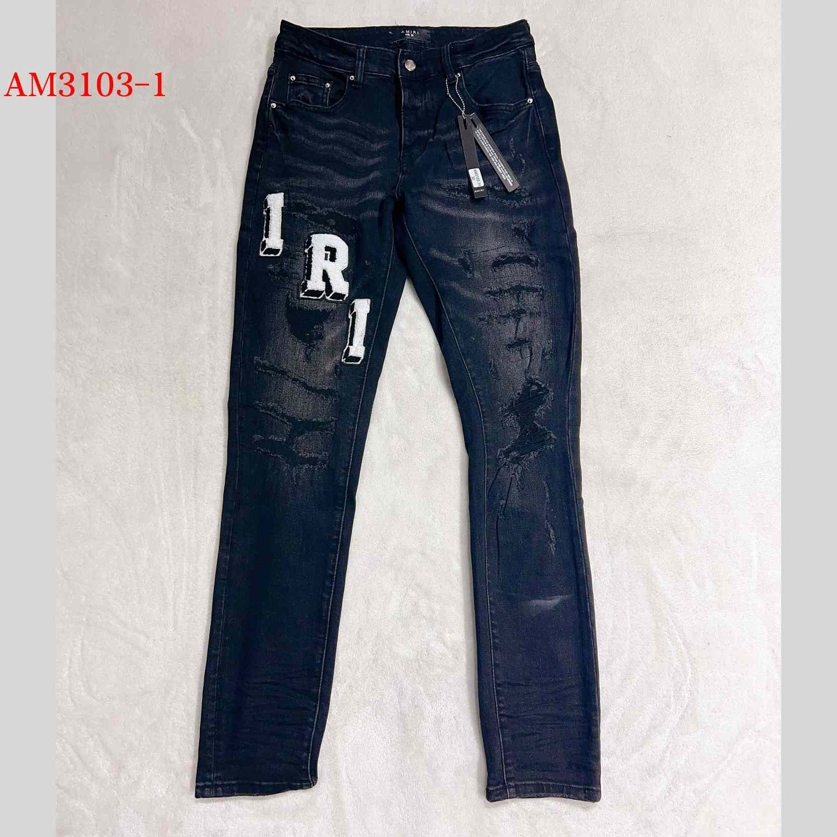 Amiri Slim-fit Jeans     AM3103-1 - everydesigner