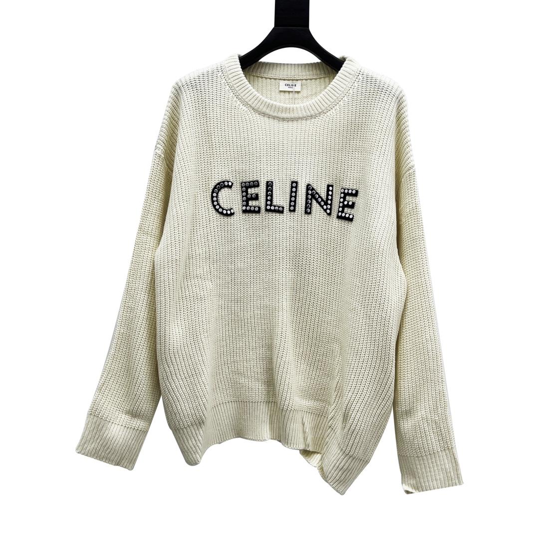 Celine Crew Neck Pullover - everydesigner