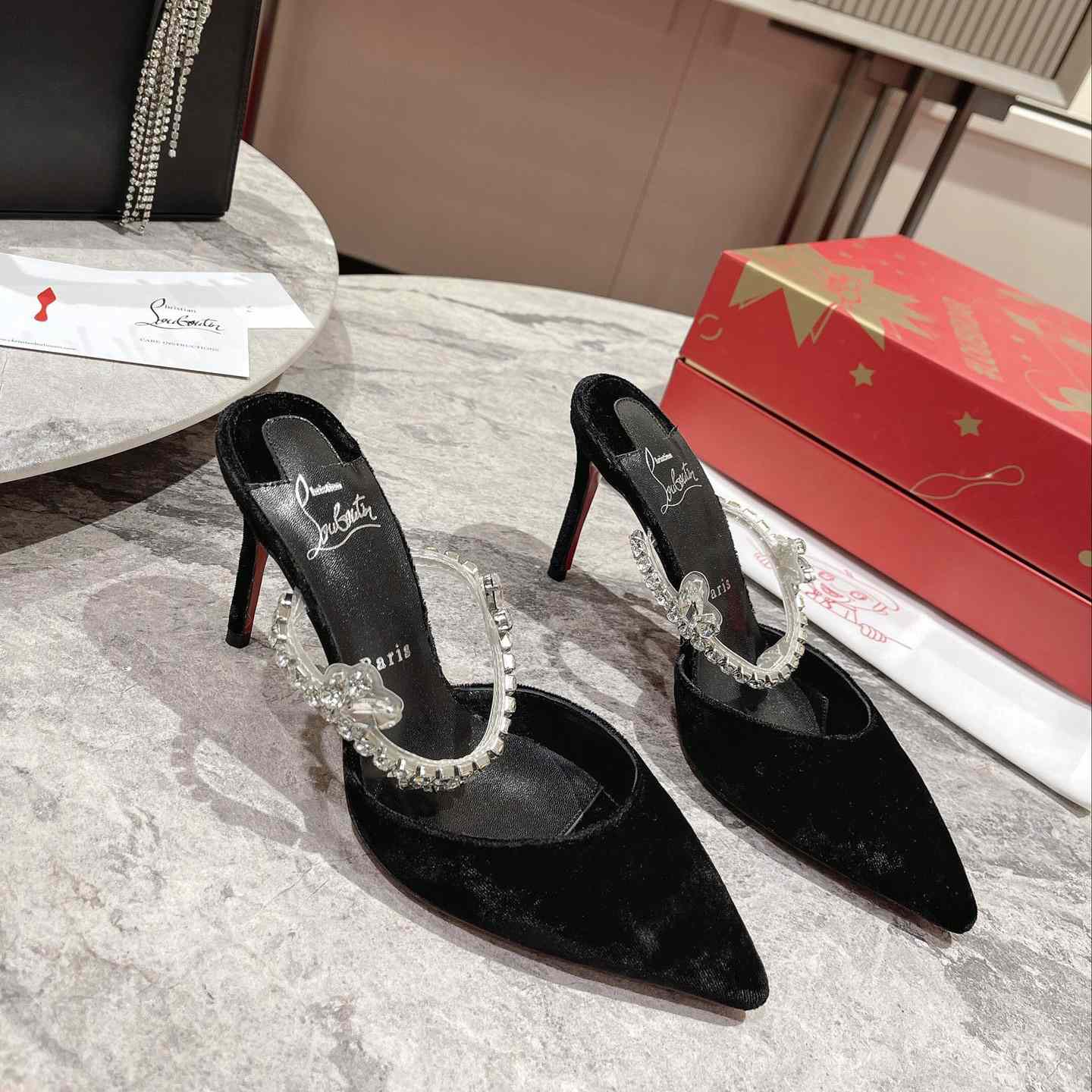 Christian Louboutin Planet Queen 70mm Mules Pumps  - everydesigner