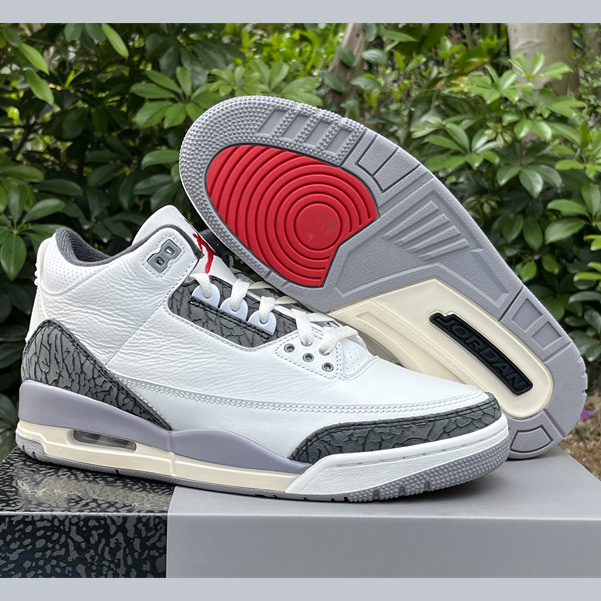 Air Jordan 3 “Cement Grey” Basketball Shoes      CT8532-106 - everydesigner