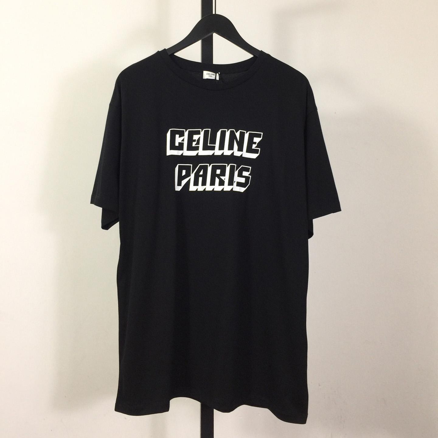 Celine Regular T-shirt In Cotton Jersey - everydesigner