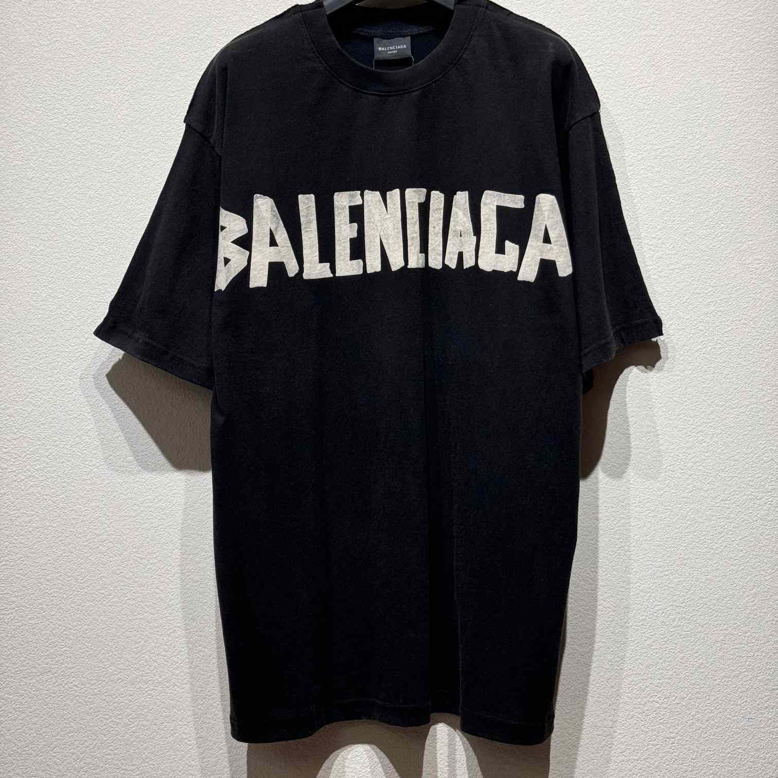 Balenciaga Icon 3B Sport T-shirt In Black - everydesigner