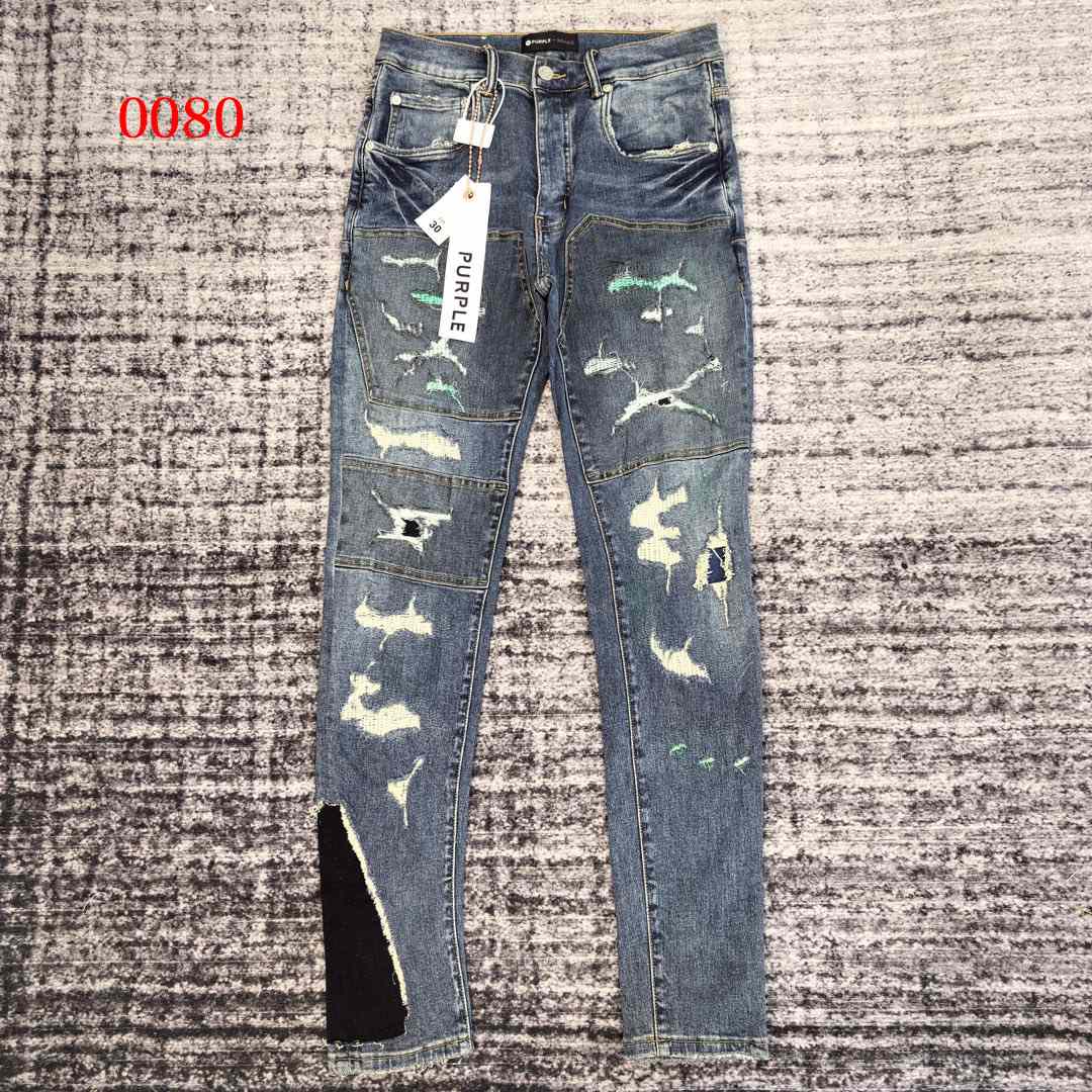 Purple-Brand Slim-Fit Jeans   0080 - everydesigner