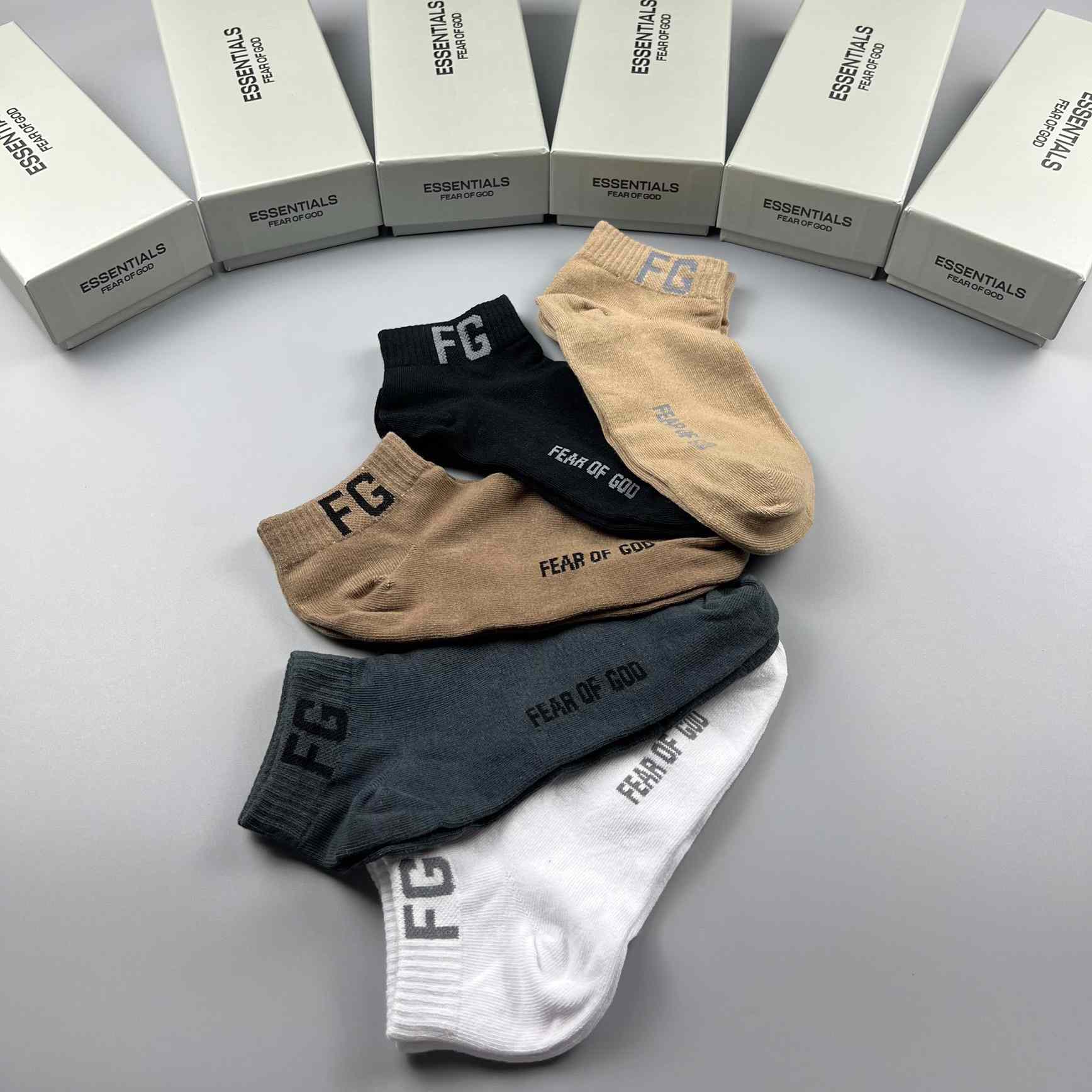 Fear Of God Essential FG Socks /Box - everydesigner