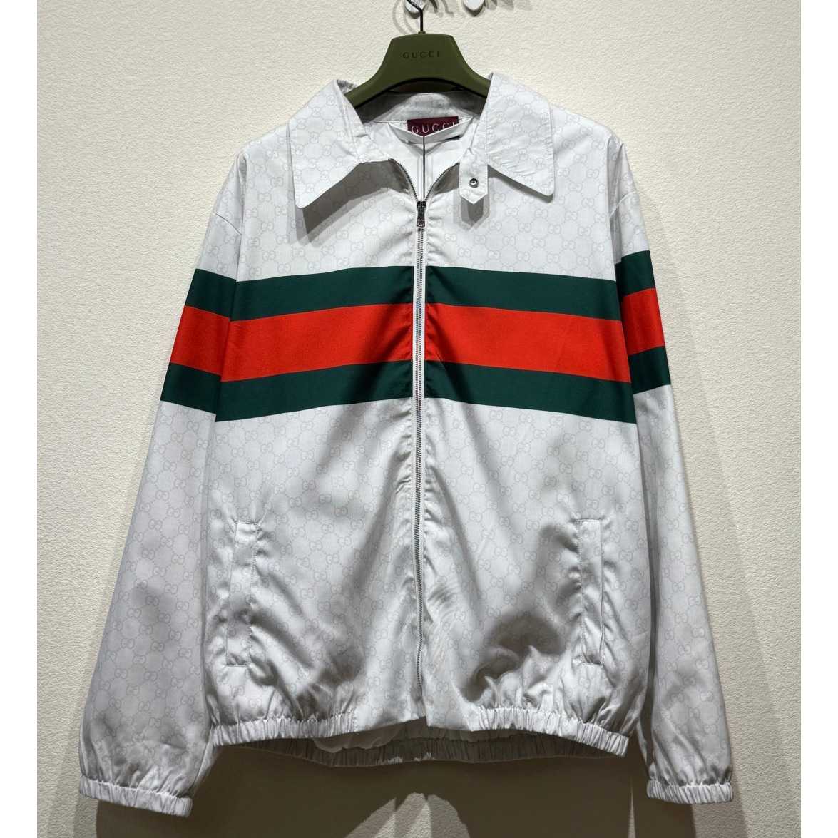 Gucci GG Print Cotton Jacket - everydesigner