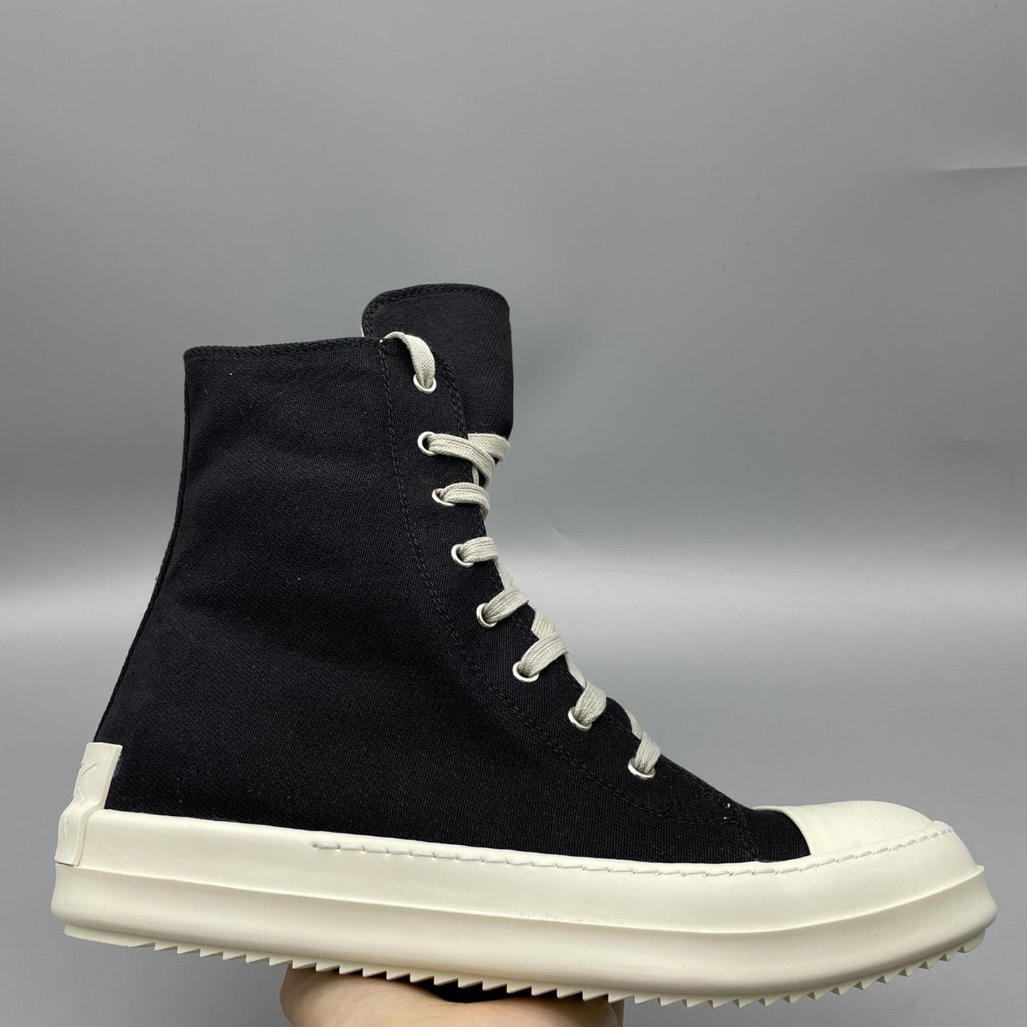 Rick Owens DRKSHDW  Lace-up High-top Sneakers - everydesigner