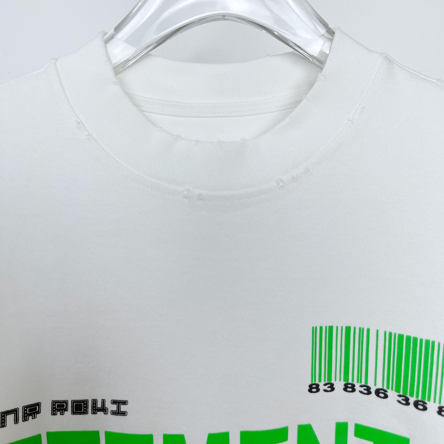 Vetements Cotton T-Shirt - everydesigner