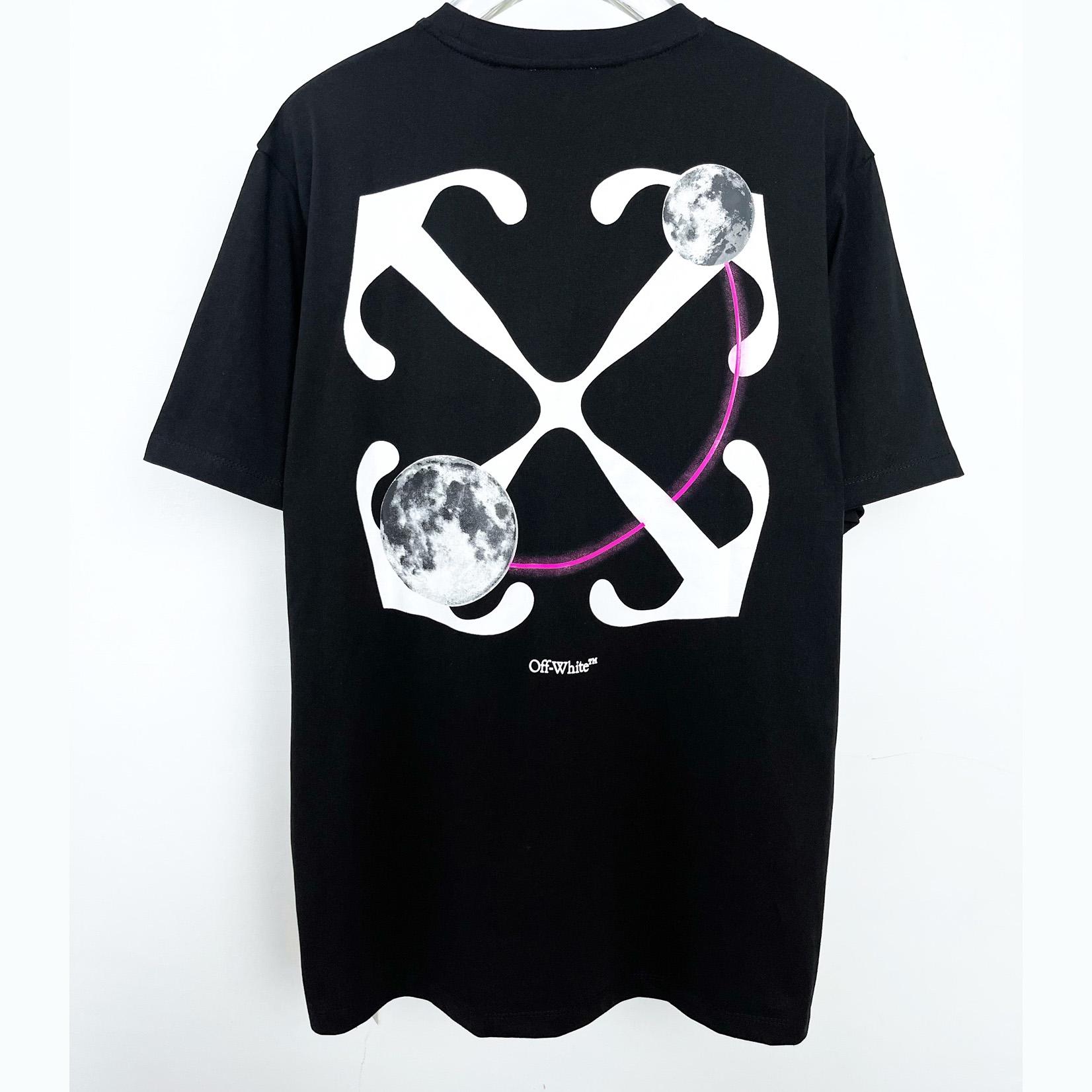 Off-White Double Moon Arrow Over T-Shirt  - everydesigner