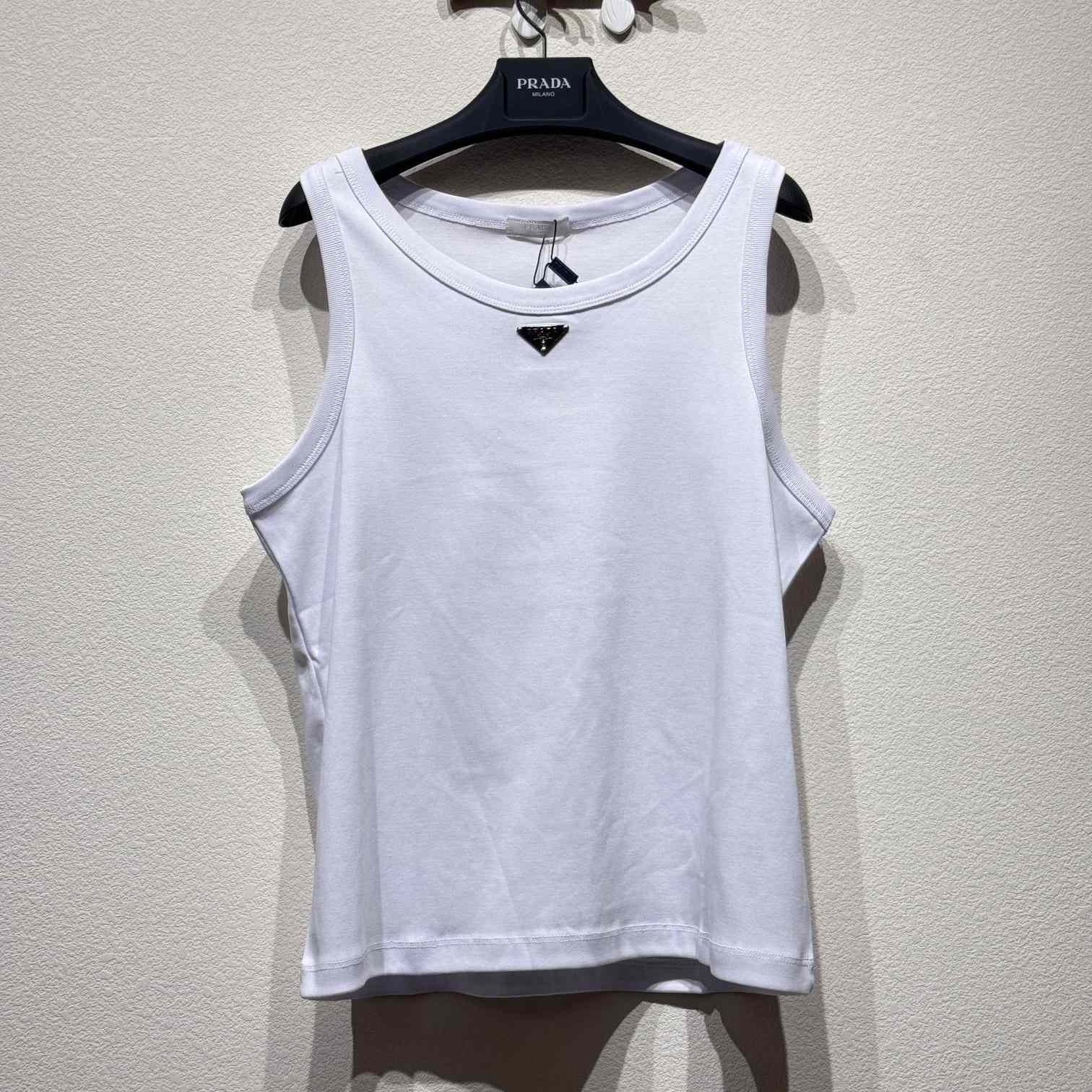 Prada Cotton Tank Top - everydesigner