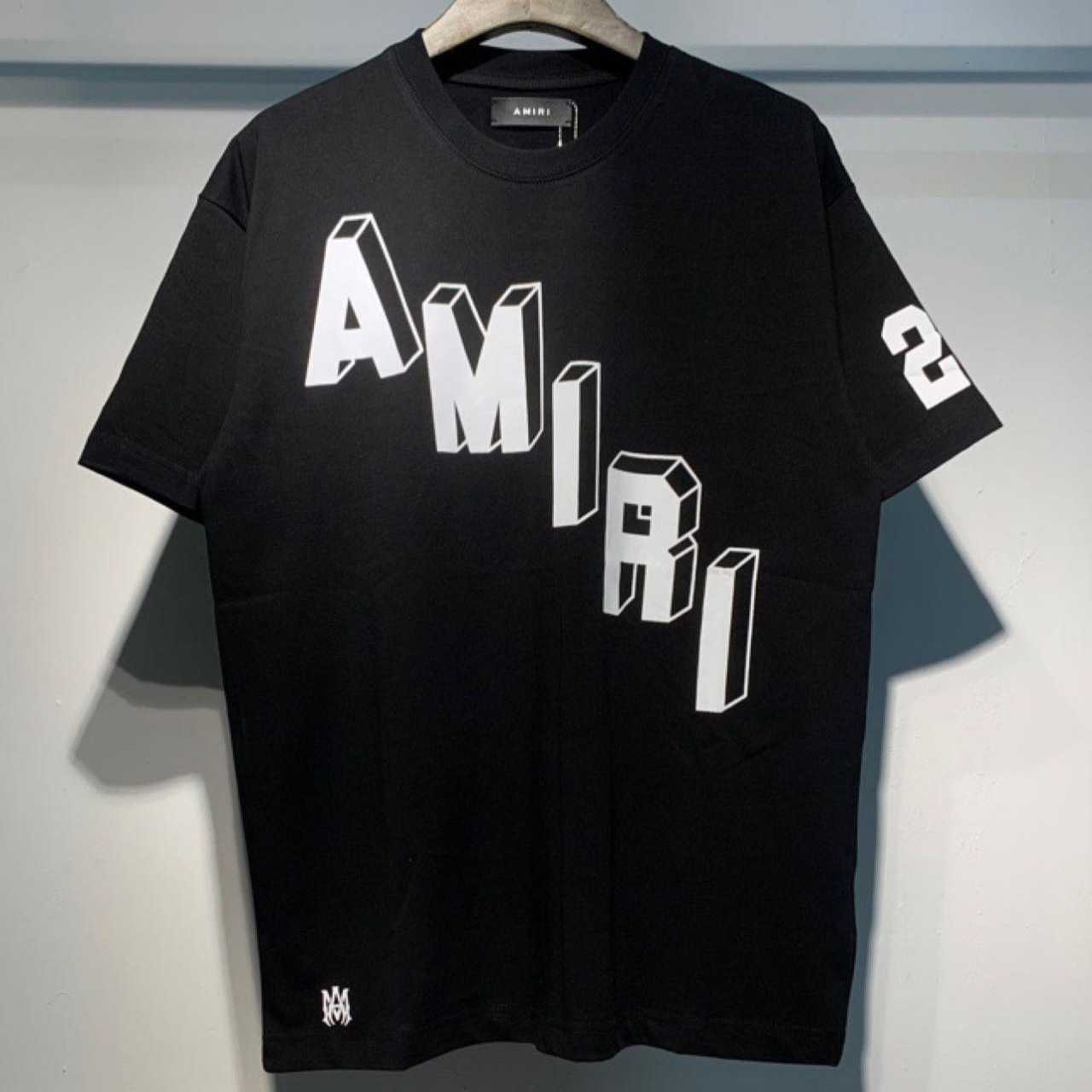 Amiri Flocked Hockey Skater Tee - everydesigner