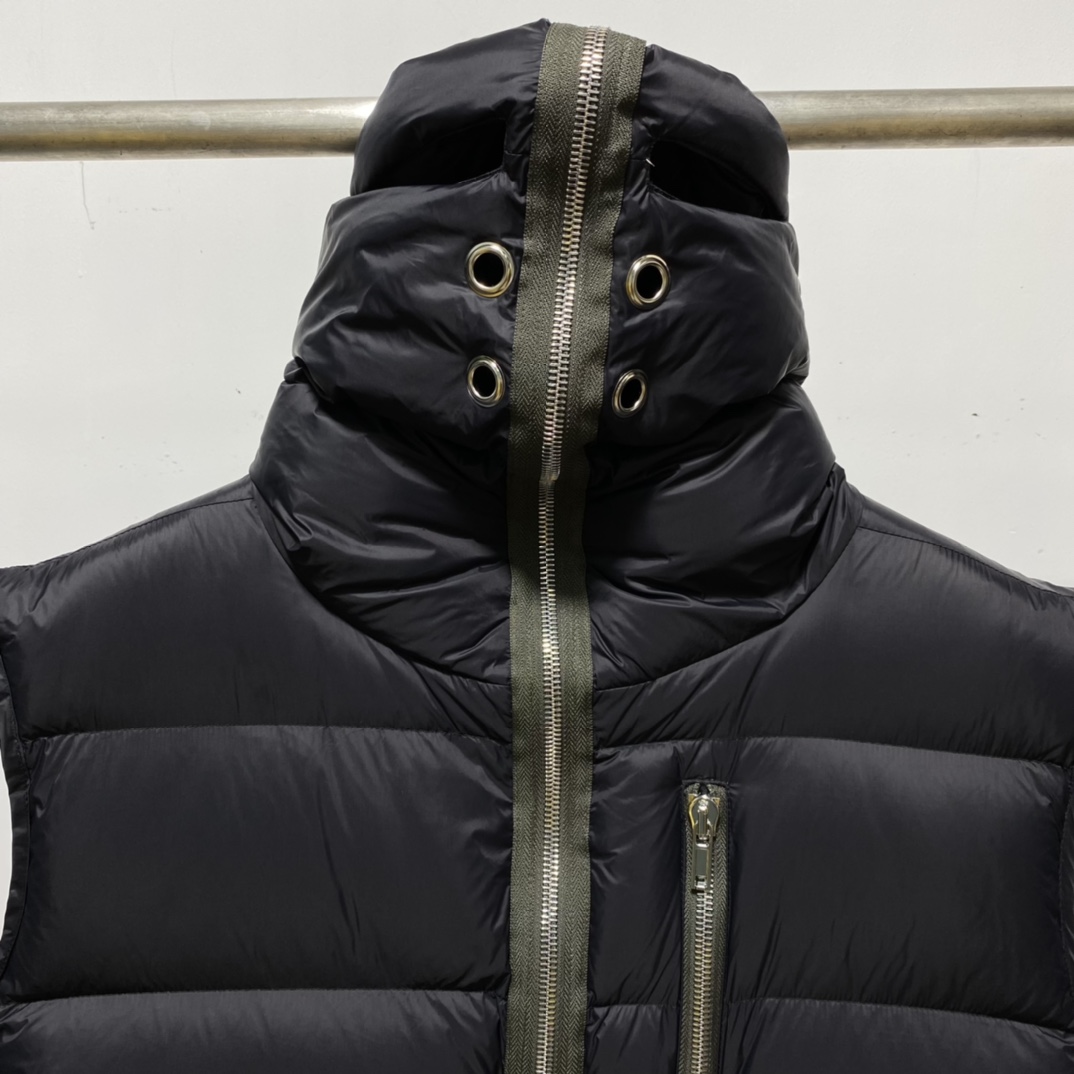 Rick Owens Gimp Hooded Vest - everydesigner