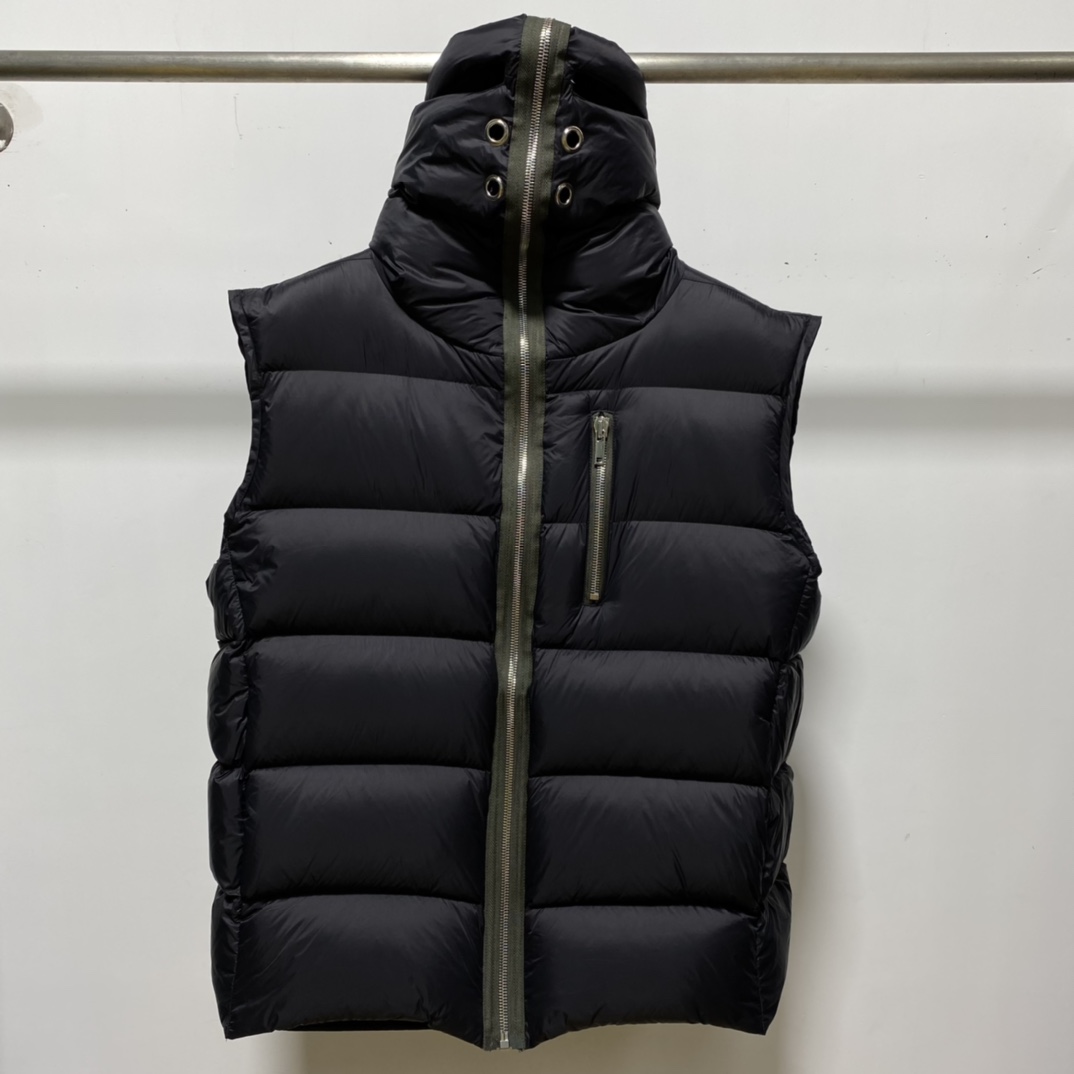 Rick Owens Gimp Hooded Vest - everydesigner