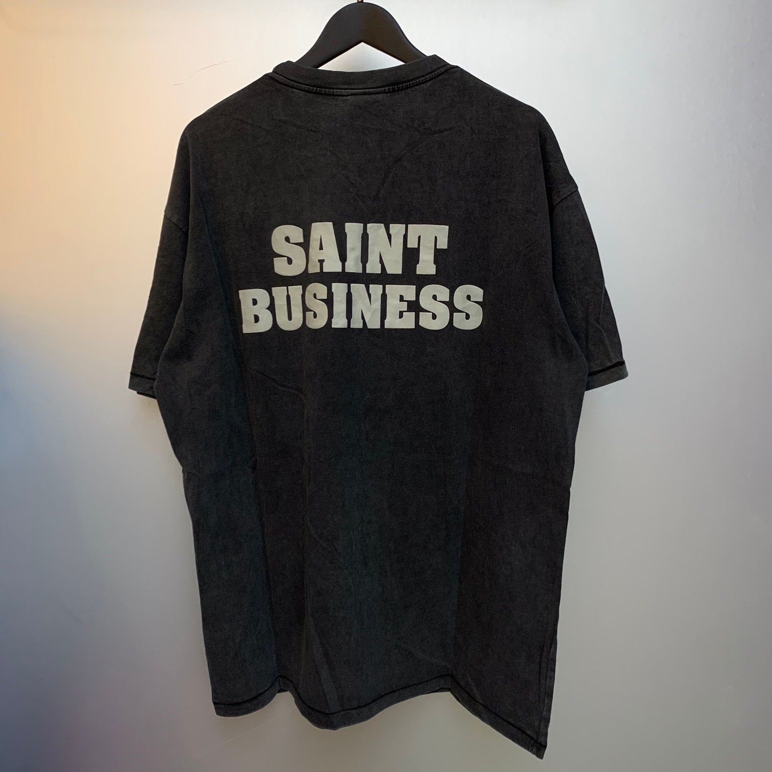 Saint Michael Vintage Black T-shirt - everydesigner