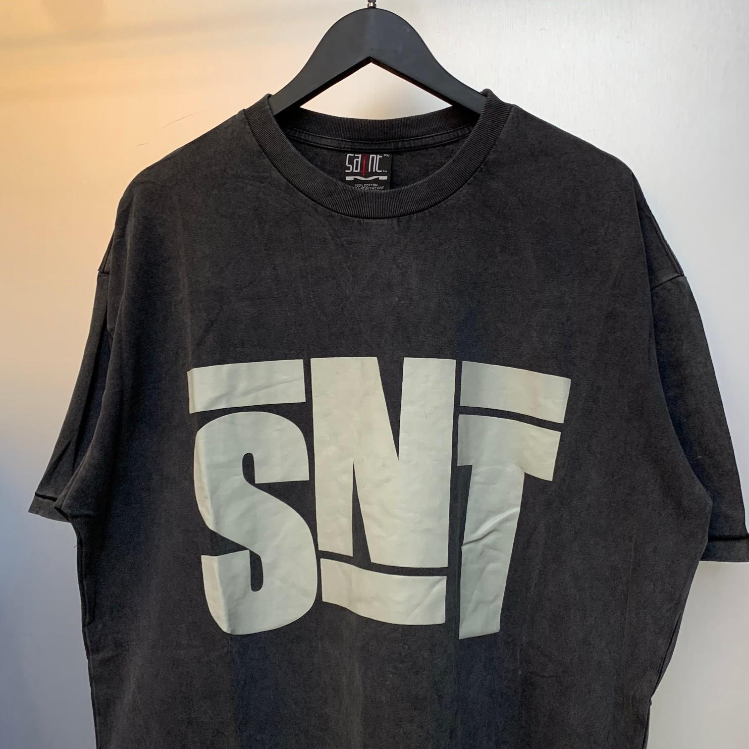 Saint Michael Vintage Black T-shirt - everydesigner