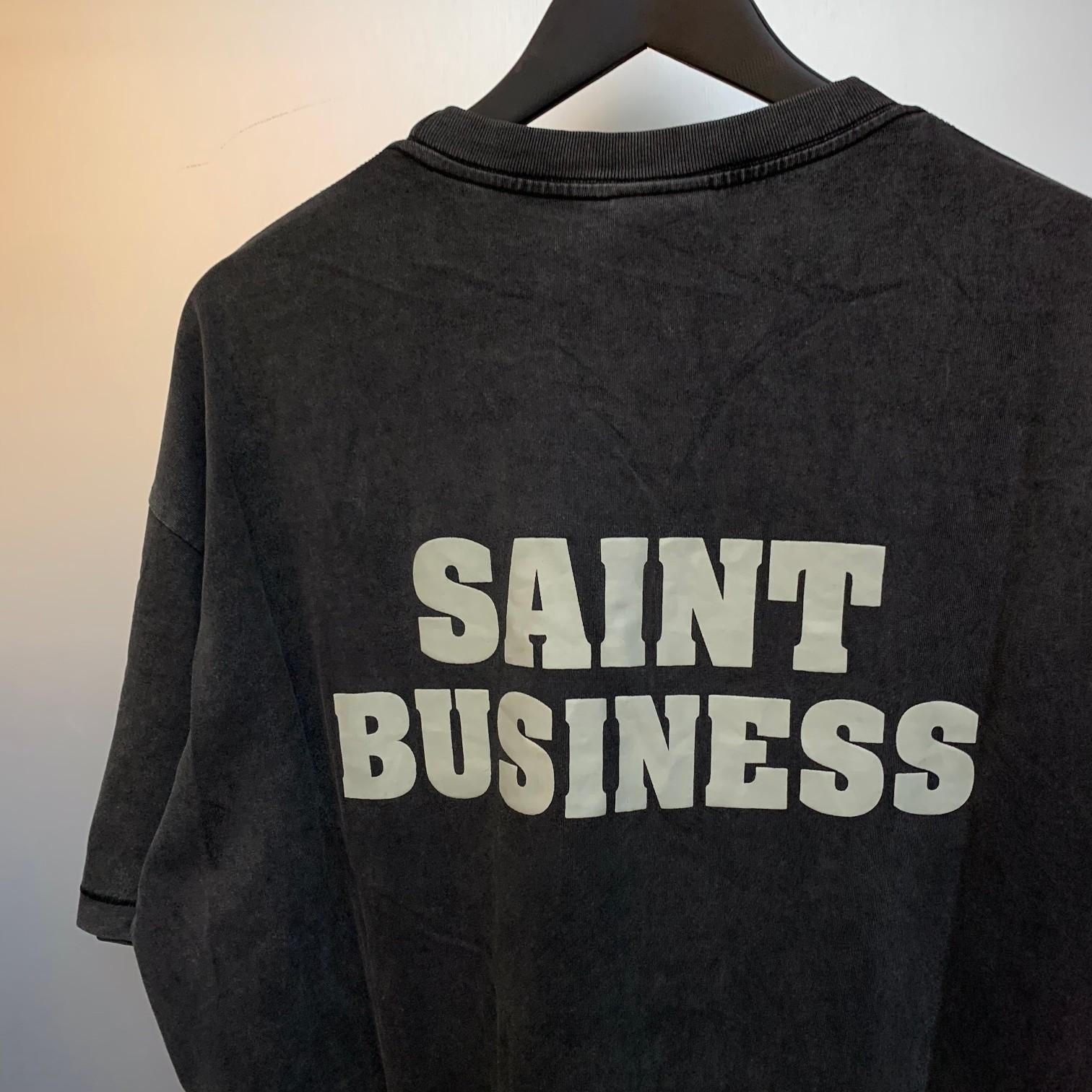 Saint Michael Vintage Black T-shirt - everydesigner