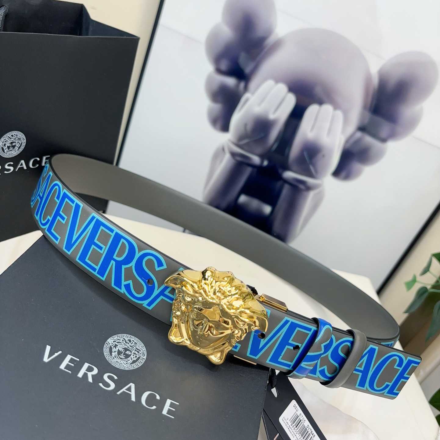 Versace Leather Belt   40mm - everydesigner