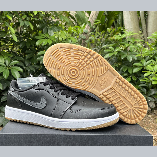 Jordan Air Jordan 1 Low Golf “Black Gum” Sneakers     DD9315-005 - everydesigner