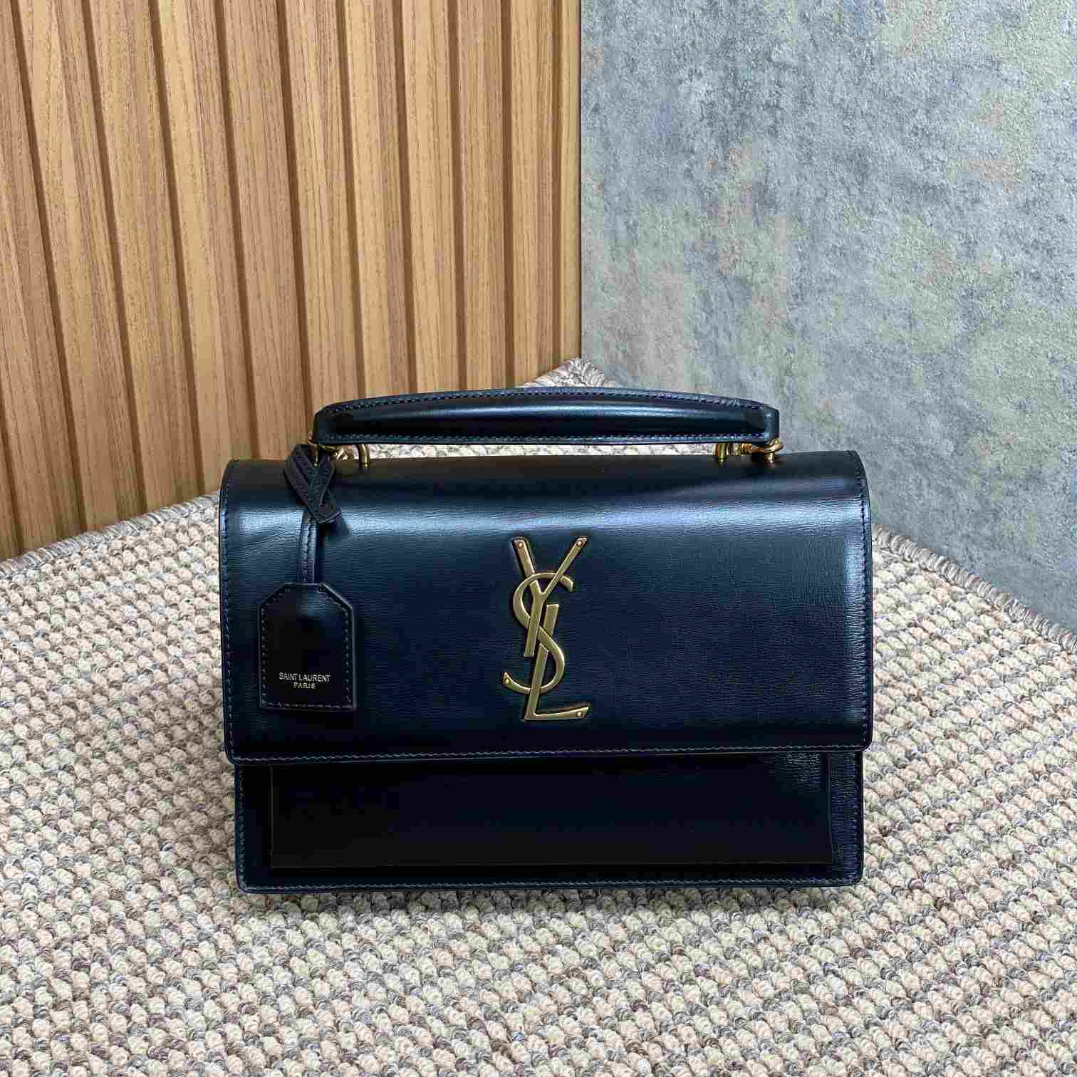 Saint Laurent Women Sunset Medium Leather Shoulder Bag （25*18*7cm） - everydesigner