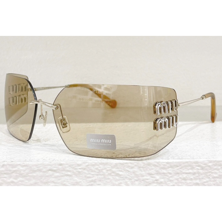 Miu Miu D-frame Gold-tone Sunglasses   SMU54Y - everydesigner