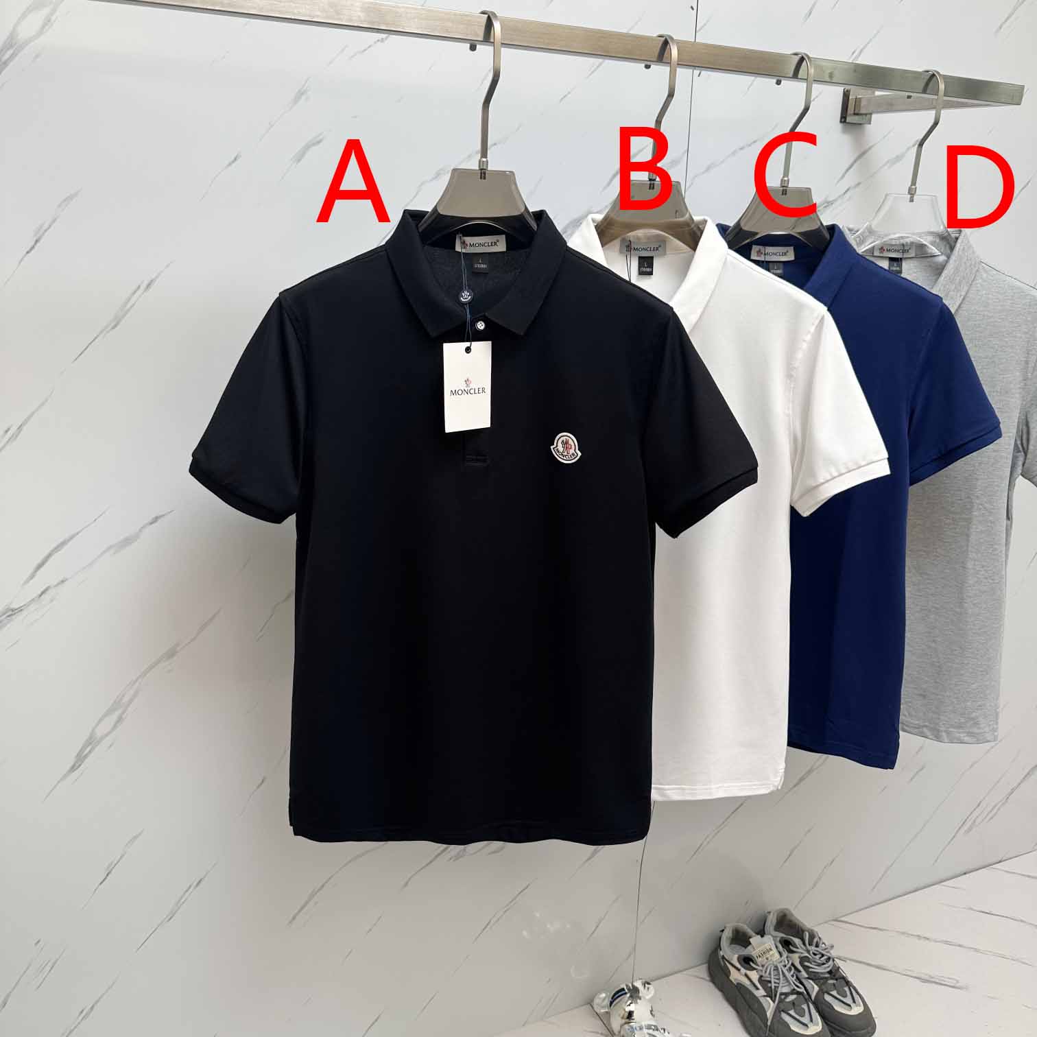 Moncler Cotton Polo Shirt - everydesigner