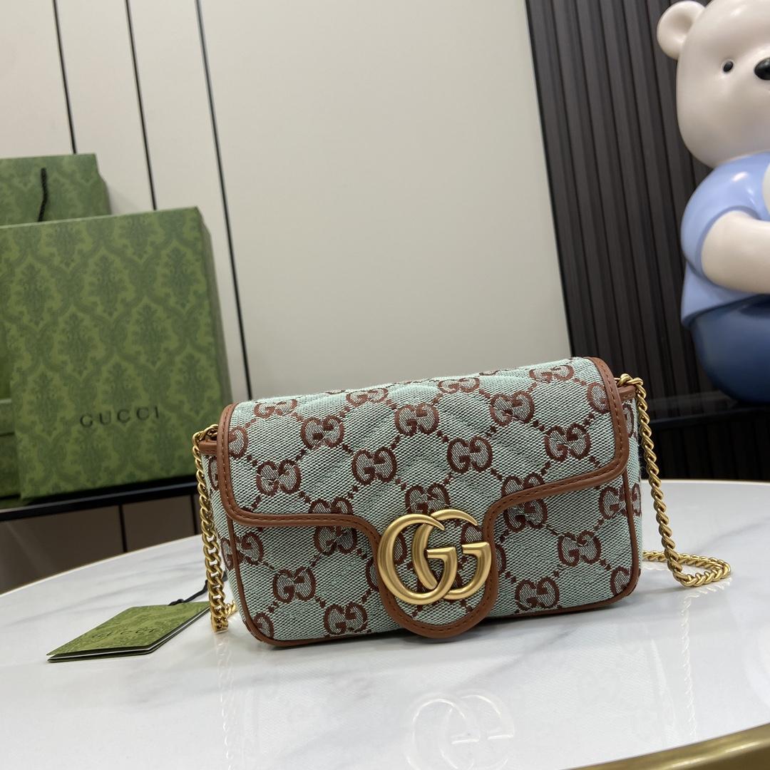 Gucci GG Super Mini Shoulder Bag - everydesigner