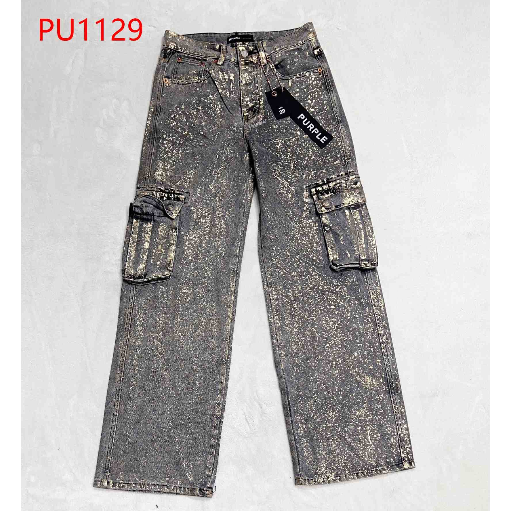 Purple-Brand Jeans   PU1129 - everydesigner