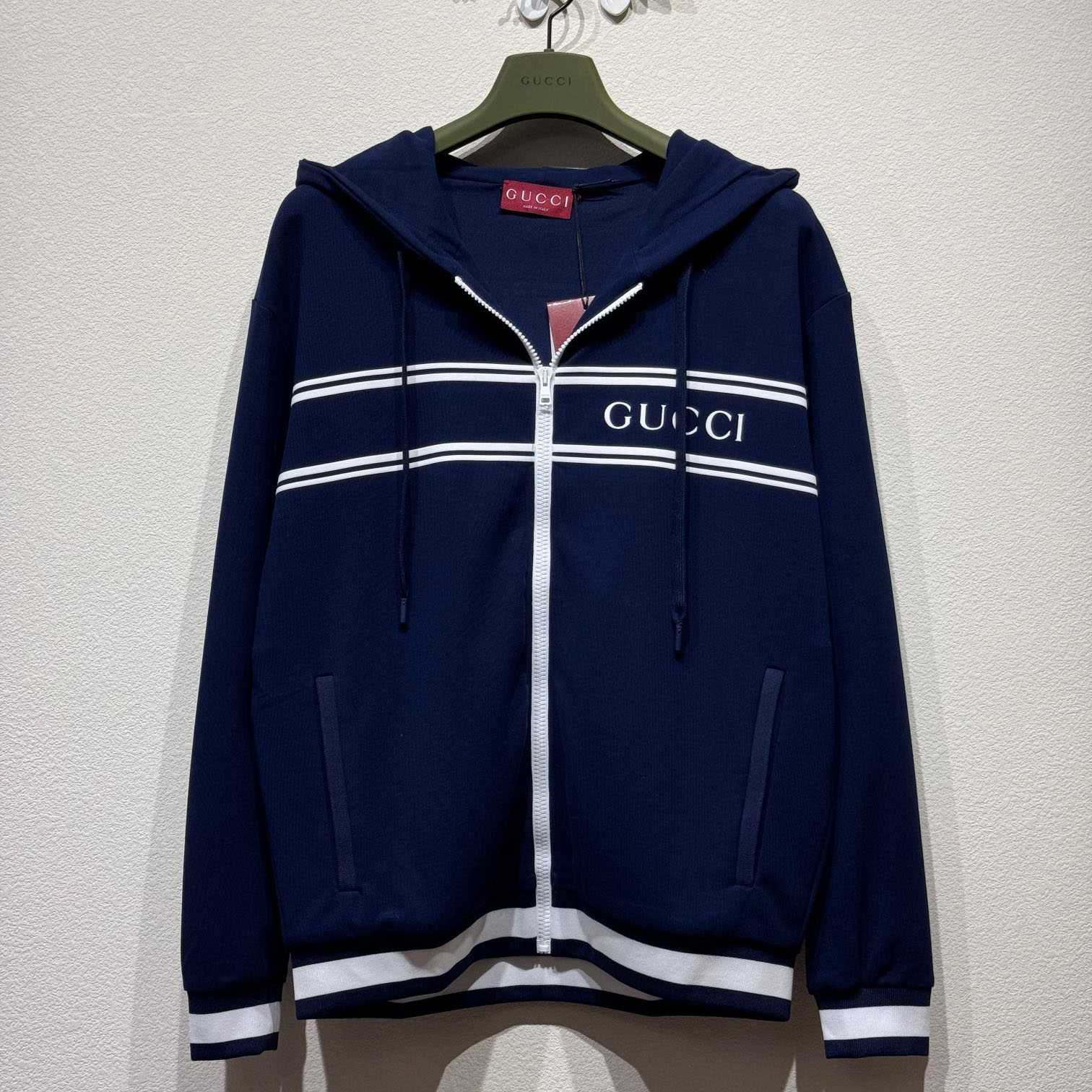 Gucci Technical Jersey Hooded Sweatshirt - everydesigner