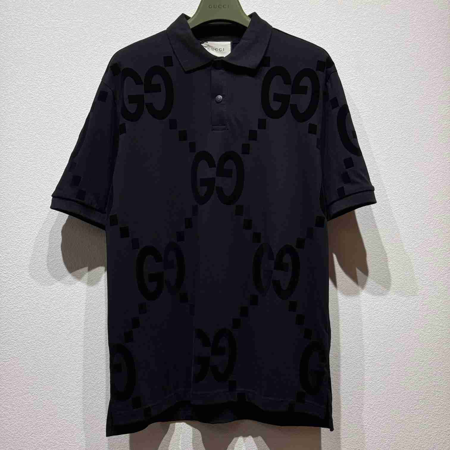 Gucci GG Cotton Polo Shirt - everydesigner