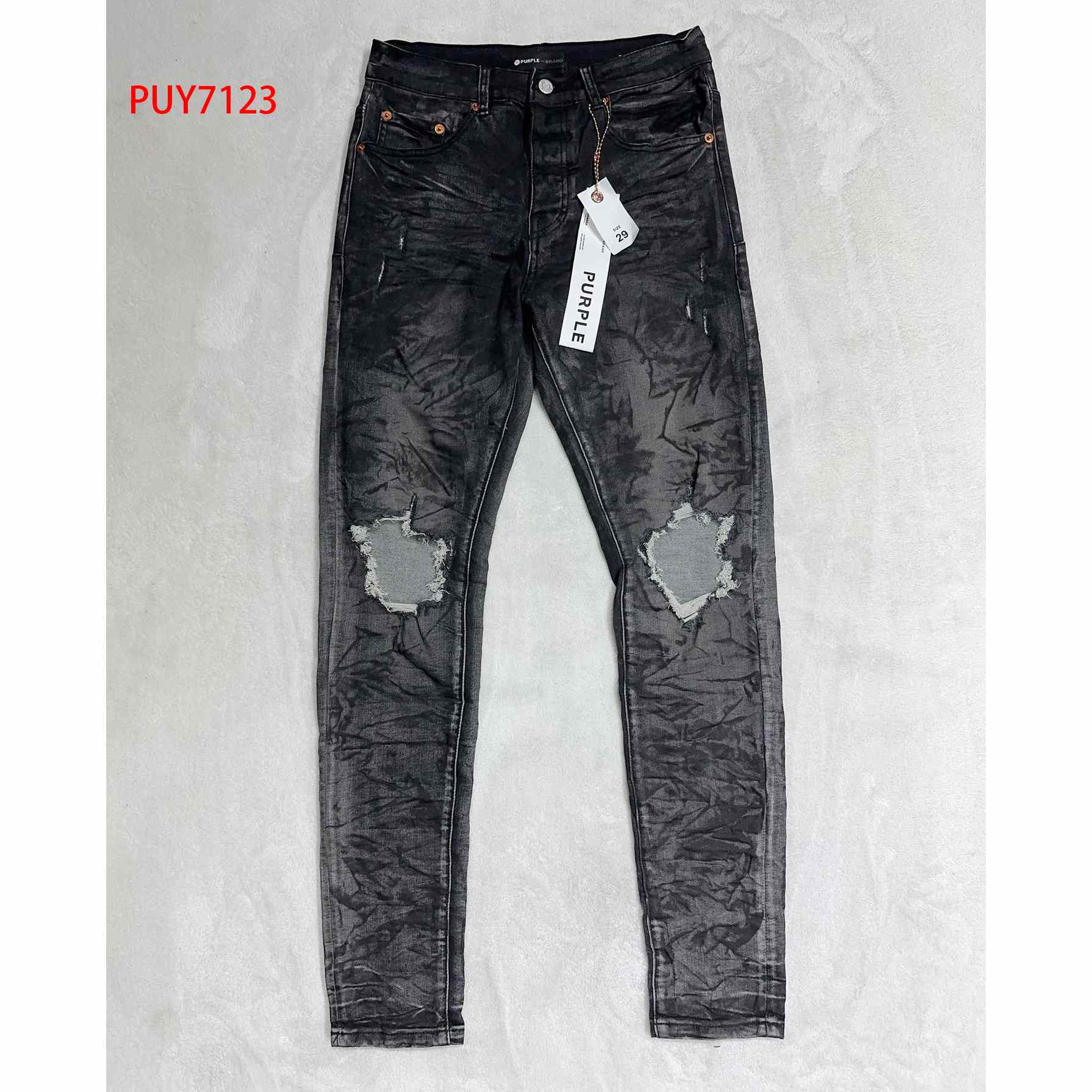 Purple-Brand Slim-fit Jeans      PUY7123 - everydesigner