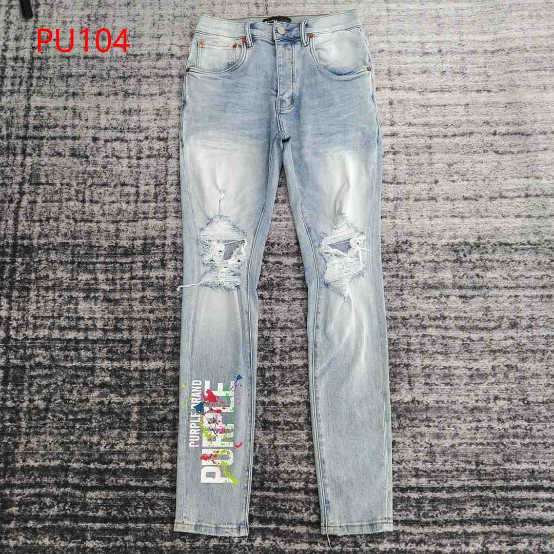 Purple-Brand Jeans   PU104 - everydesigner